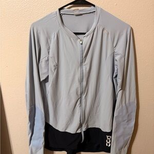 POC Men's Light Blue and Black Lightweight Jacket